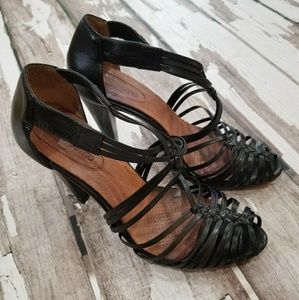 FLASH SALE !!!   CORSO COMO BLACK LEATHER  - 7